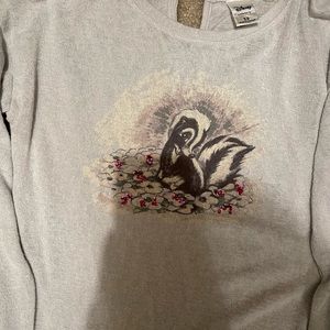 XS Light Sweater from the Lauren Conrad Disney Spring Collection Flower